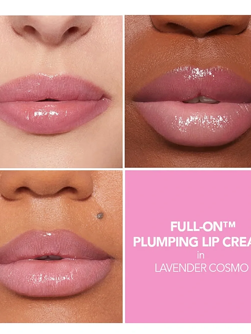 ♥️❄️Buxom Lavender Cosmo Full On Lip Cream